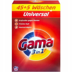 Proszek do prania Gama 3w1 45 prań