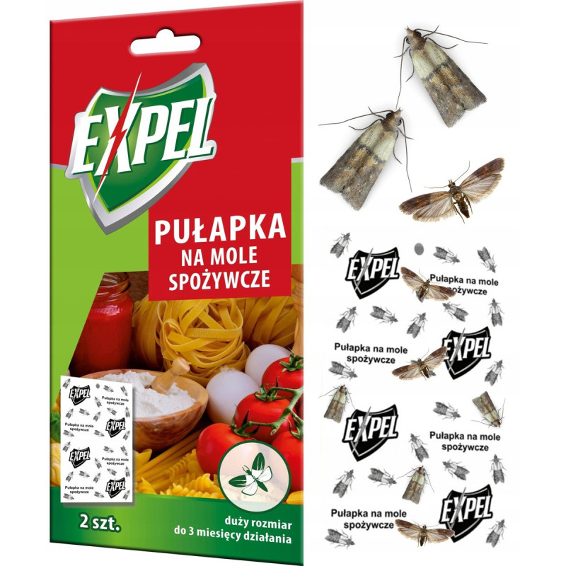 Pułapka na mole spożywcze 2szt Pułapka na mole spożywcze 2szt