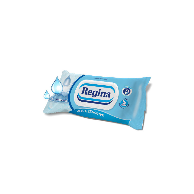 Nawilżany papier toaletowy Regina Ultra Sensitie Nawilżany papier toaletowy Regina Ultra Sensitie